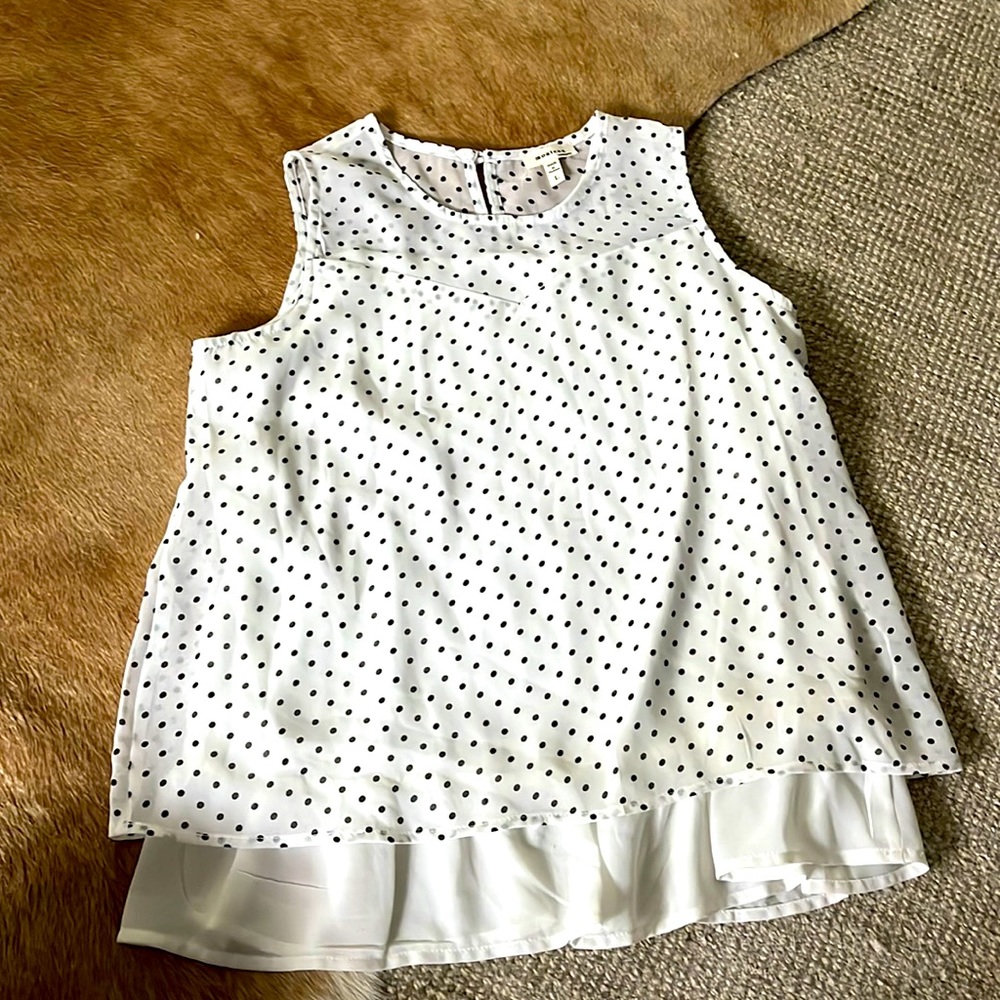 Polka dot top